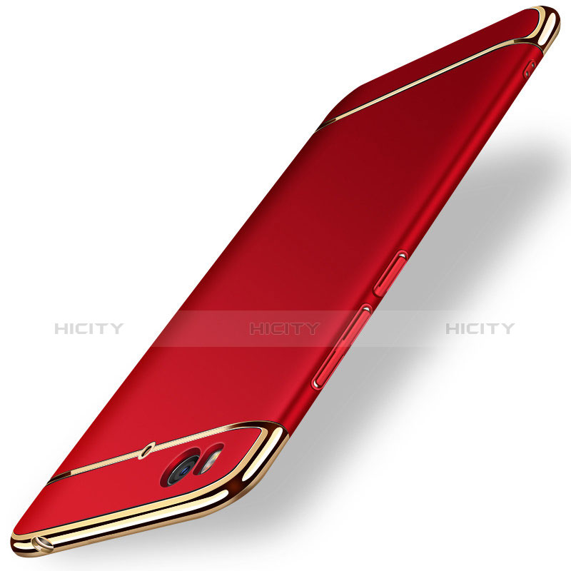 Housse Contour Luxe Metal et Plastique pour Xiaomi Mi 5S 4G Rouge Plus