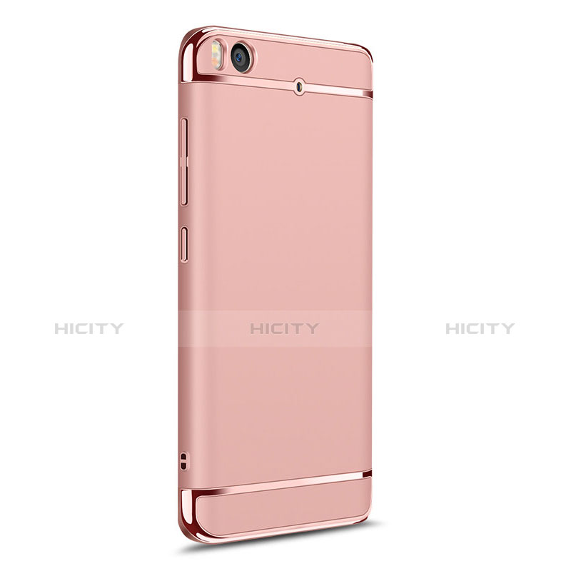 Housse Contour Luxe Metal et Plastique pour Xiaomi Mi 5S Or Rose Plus