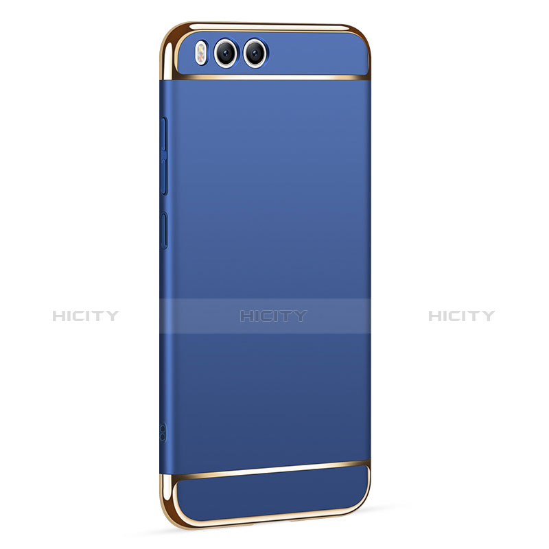 Housse Contour Luxe Metal et Plastique pour Xiaomi Mi 6 Bleu Plus