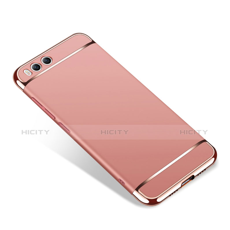 Housse Contour Luxe Metal et Plastique pour Xiaomi Mi 6 Or Rose Plus