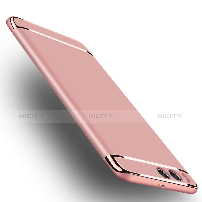 Housse Contour Luxe Metal et Plastique pour Xiaomi Mi 6 Or Rose Plus