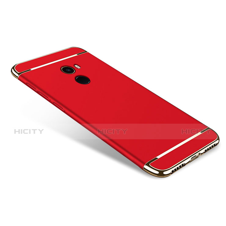 Housse Contour Luxe Metal et Plastique pour Xiaomi Mi Mix 2 Rouge Plus