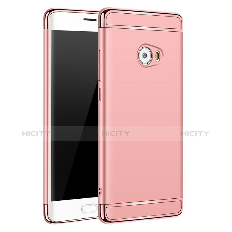 Housse Contour Luxe Metal et Plastique pour Xiaomi Mi Note 2 Special Edition Or Rose Plus