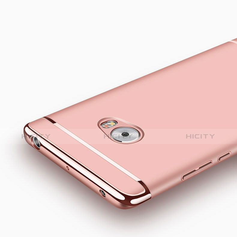 Housse Contour Luxe Metal et Plastique pour Xiaomi Mi Note 2 Special Edition Or Rose Plus