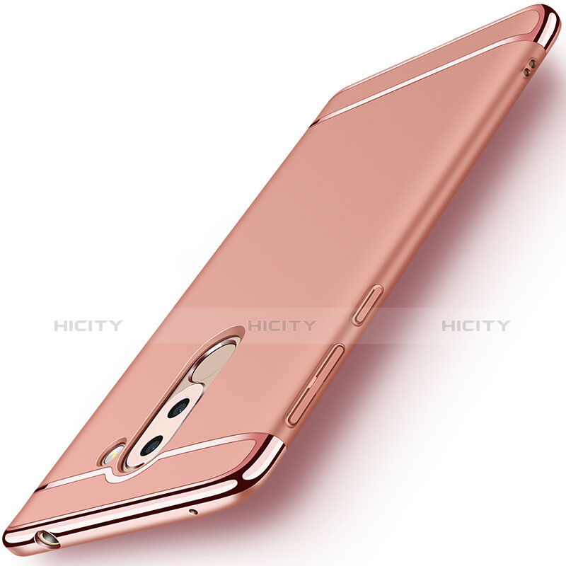 Housse Luxe Aluminum Metal pour Huawei Honor 6X Pro Or Rose Plus