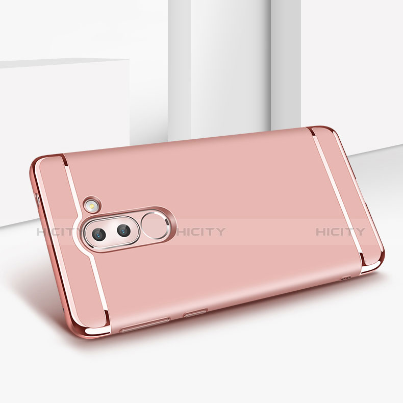 Housse Luxe Aluminum Metal pour Huawei Honor 6X Pro Or Rose Plus