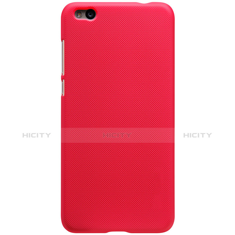 Housse Plastique Rigide Mailles Filet pour Xiaomi Mi 5C Rouge Plus