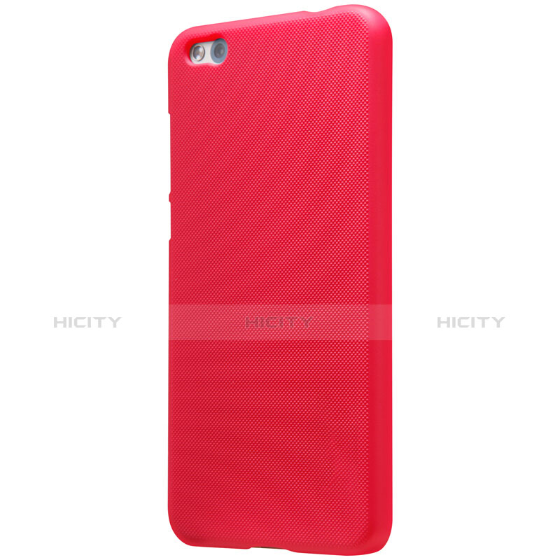 Housse Plastique Rigide Mailles Filet pour Xiaomi Mi 5C Rouge Plus