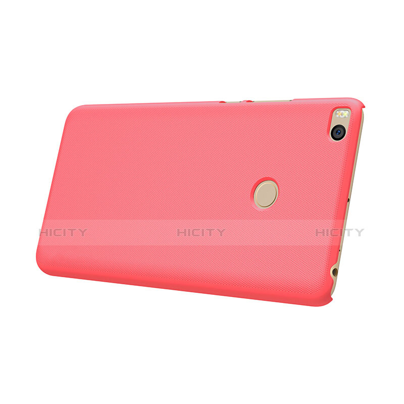 Housse Plastique Rigide Mailles Filet pour Xiaomi Mi Max 2 Rouge Plus