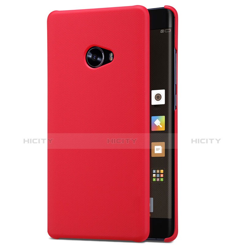 Housse Plastique Rigide Mailles Filet pour Xiaomi Mi Note 2 Special Edition Rouge Plus