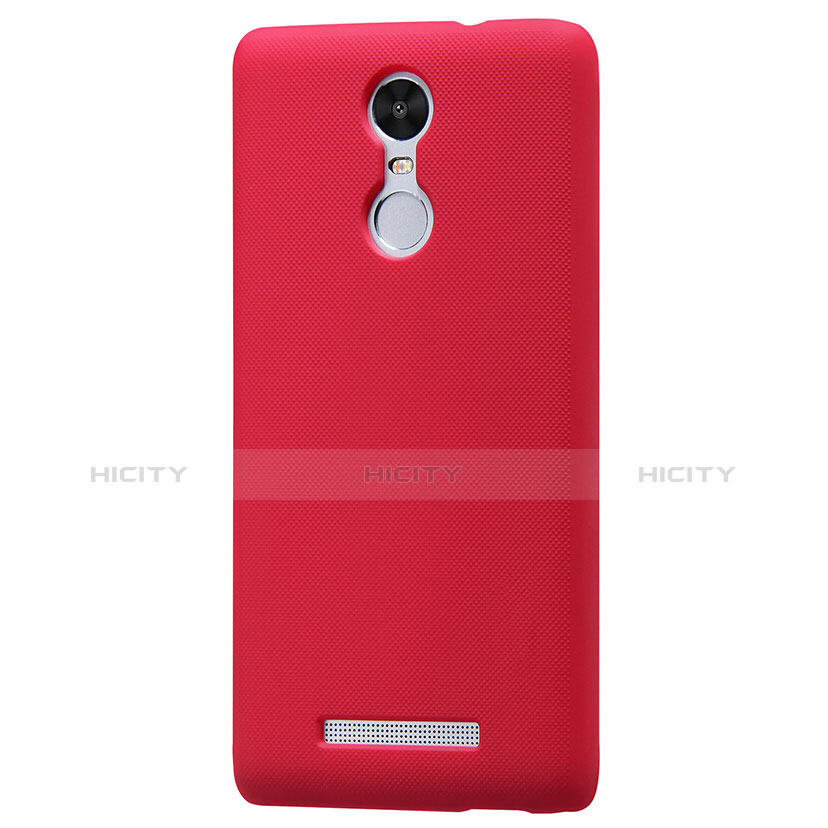 Housse Plastique Rigide Mailles Filet pour Xiaomi Redmi Note 3 Rouge Plus