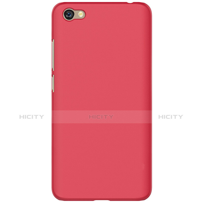 Housse Plastique Rigide Mailles Filet pour Xiaomi Redmi Note 5A Standard Edition Rouge Plus