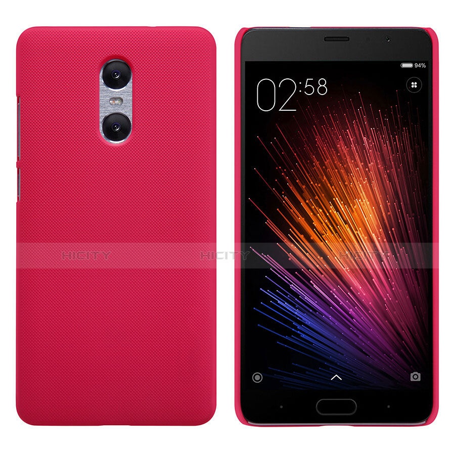 Housse Plastique Rigide Mailles Filet pour Xiaomi Redmi Pro Rouge Plus