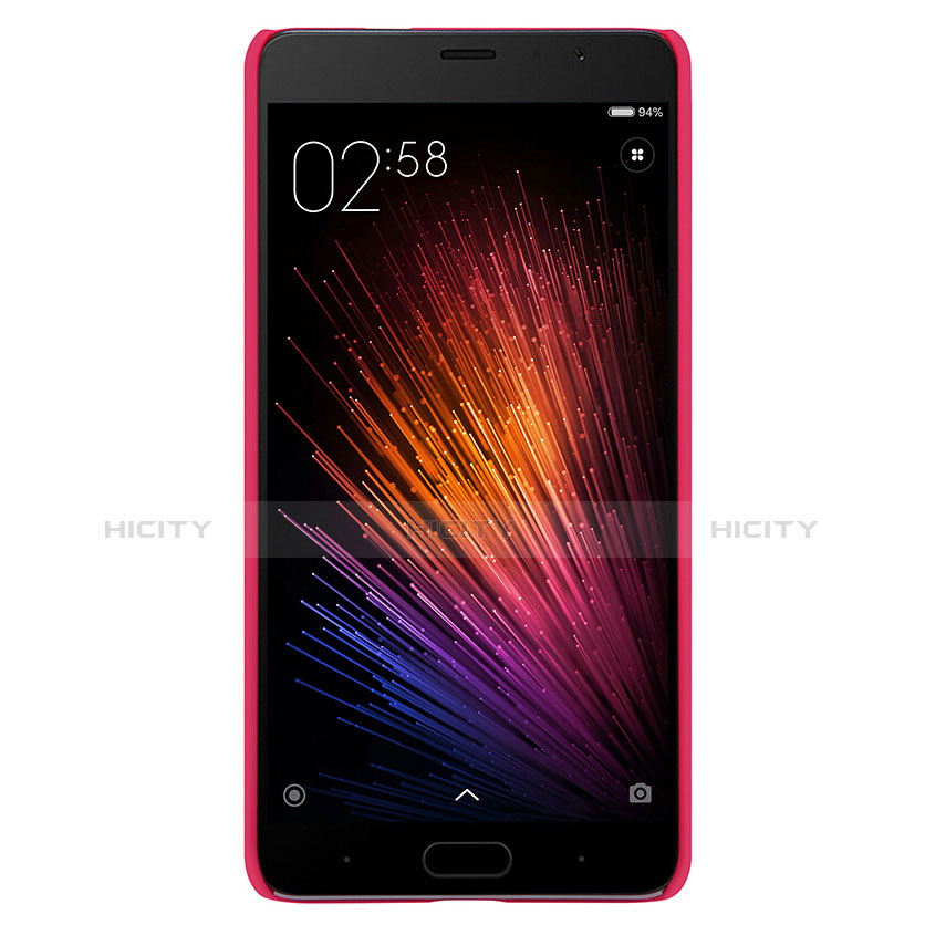 Housse Plastique Rigide Mailles Filet pour Xiaomi Redmi Pro Rouge Plus