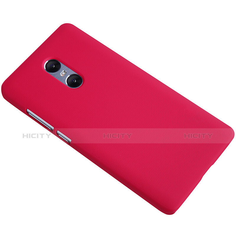 Housse Plastique Rigide Mailles Filet pour Xiaomi Redmi Pro Rouge Plus