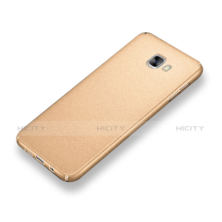 Housse Plastique Rigide Mat M01 pour Samsung Galaxy A9 (2016) A9000 Or Plus