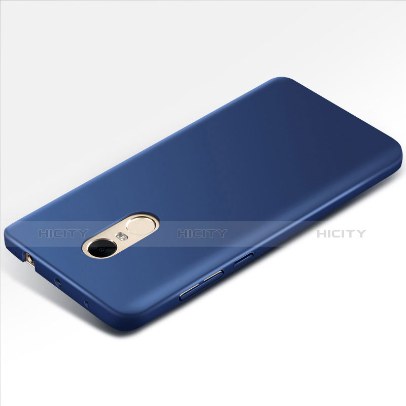 Housse Plastique Rigide Mat M01 pour Xiaomi Redmi Note 4X High Edition Bleu Plus