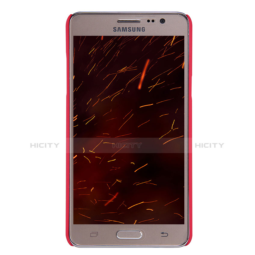 Housse Plastique Rigide Mat M02 pour Samsung Galaxy On5 G550FY Rouge Plus