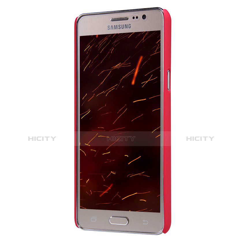 Housse Plastique Rigide Mat M02 pour Samsung Galaxy On5 G550FY Rouge Plus