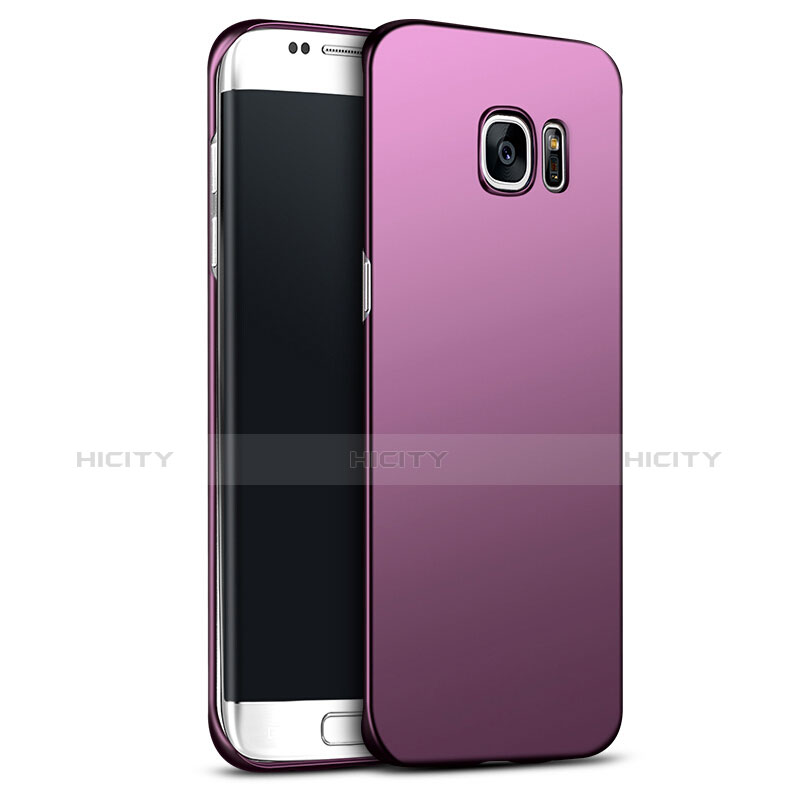 Housse Plastique Rigide Mat M02 pour Samsung Galaxy S6 Edge+ Plus SM-G928F Violet Plus