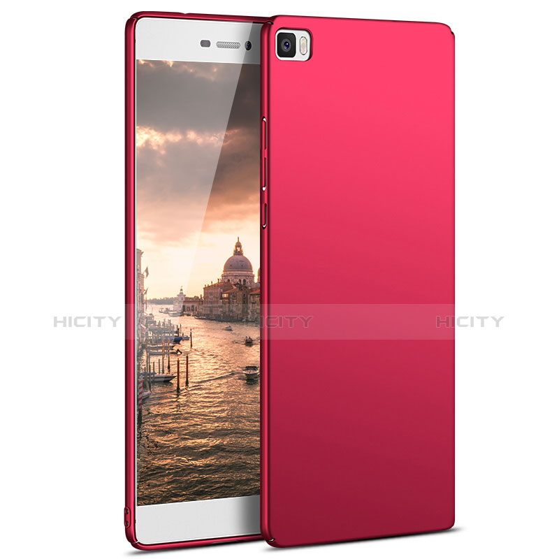 Housse Plastique Rigide Mat M03 pour Huawei P8 Lite Rouge Plus