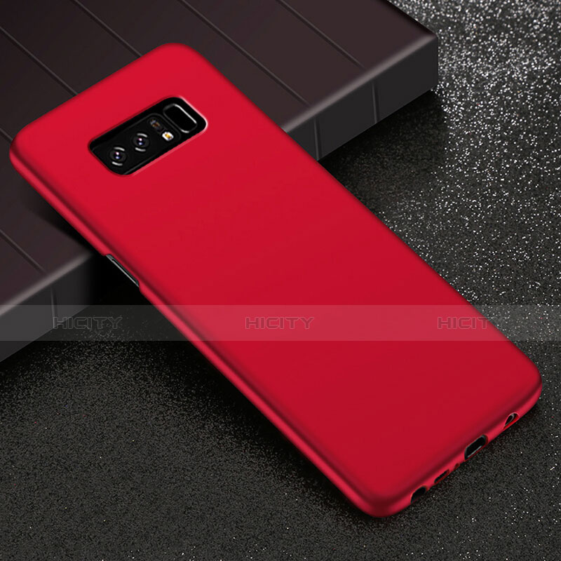 Housse Plastique Rigide Mat M03 pour Samsung Galaxy Note 8 Duos N950F Rouge Plus