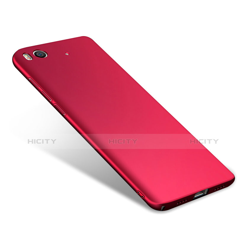 Housse Plastique Rigide Mat M03 pour Xiaomi Mi 5S 4G Rouge Plus