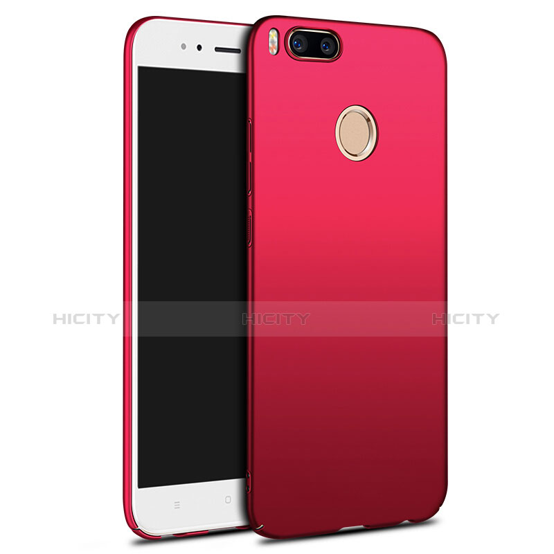 Housse Plastique Rigide Mat M03 pour Xiaomi Mi 5X Rouge Plus