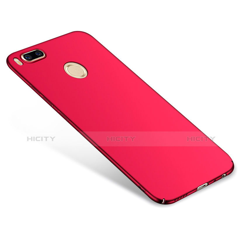 Housse Plastique Rigide Mat M03 pour Xiaomi Mi A1 Rouge Plus