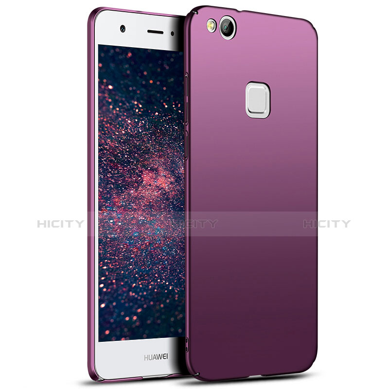 Housse Plastique Rigide Mat M04 pour Huawei GR3 (2017) Violet Plus