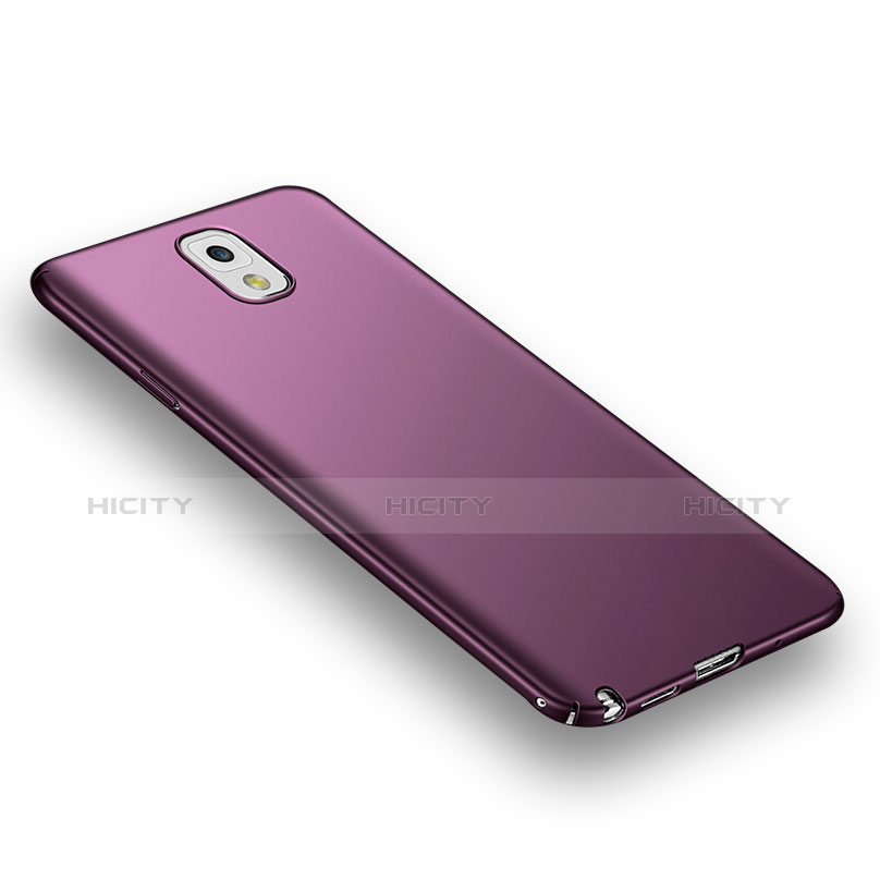 Housse Plastique Rigide Mat M05 pour Samsung Galaxy Note 3 N9000 Violet Plus