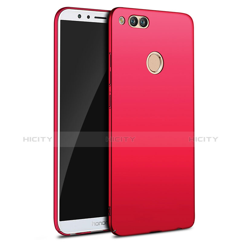 Housse Plastique Rigide Mat M09 pour Huawei Honor 7X Rouge Plus