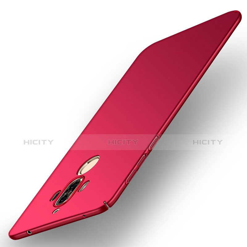 Housse Plastique Rigide Mat M11 pour Huawei Mate 9 Rouge Plus