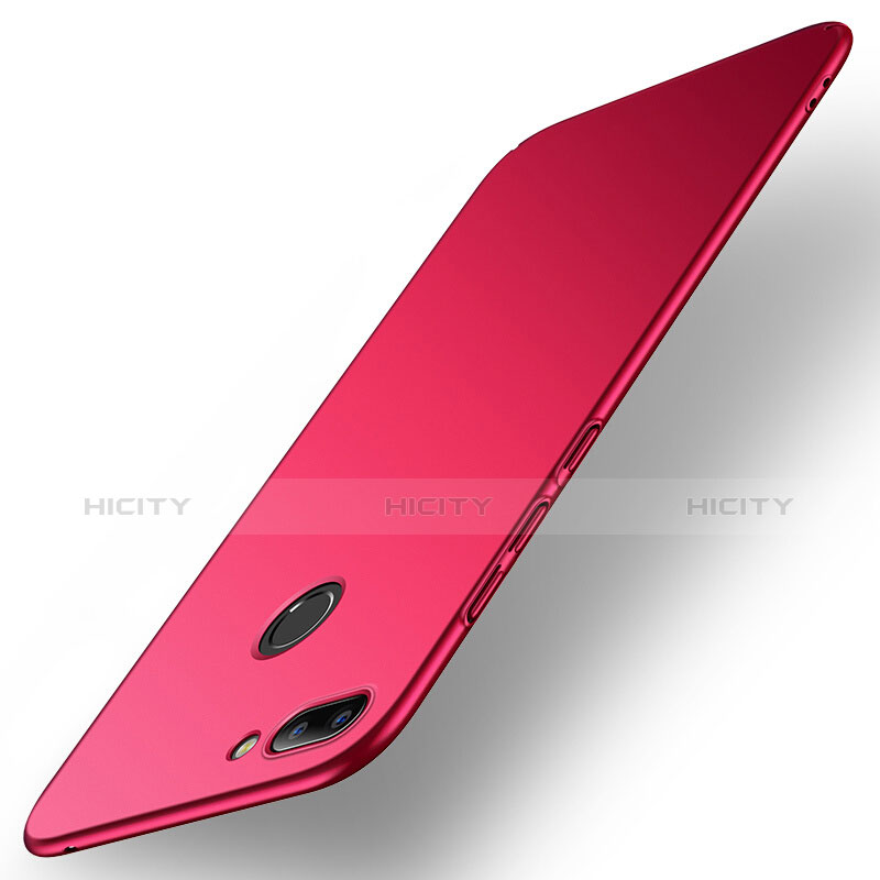 Housse Plastique Rigide Mat pour Huawei Honor 9i Rouge Plus