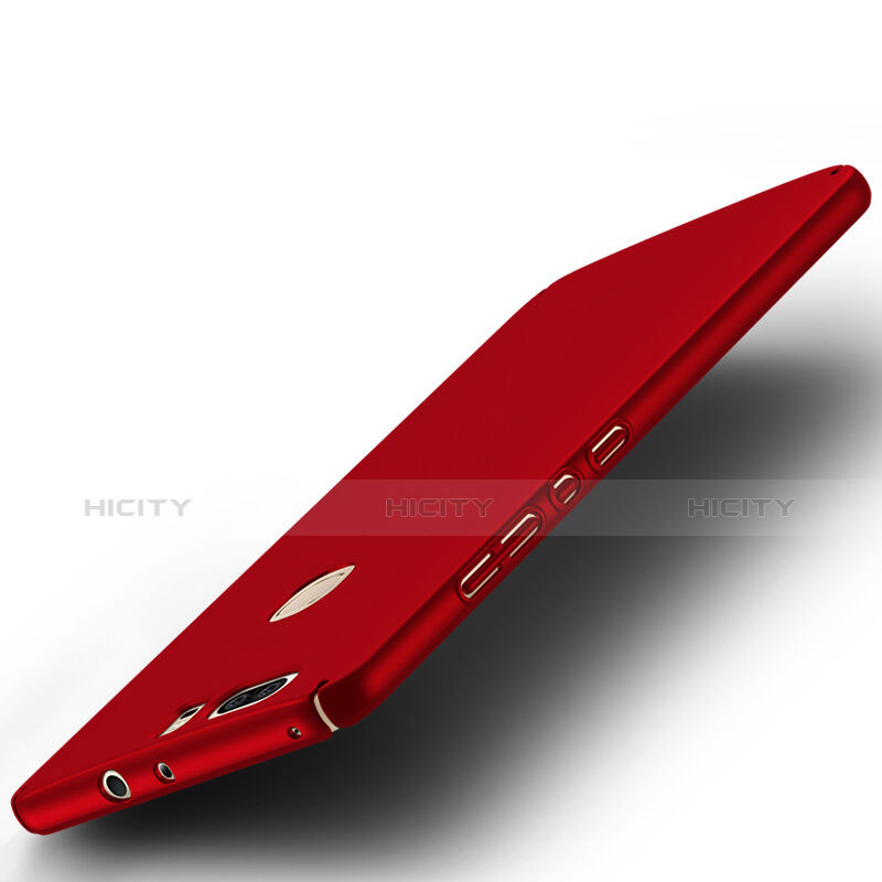 Housse Plastique Rigide Mat pour Huawei Honor V8 Rouge Plus