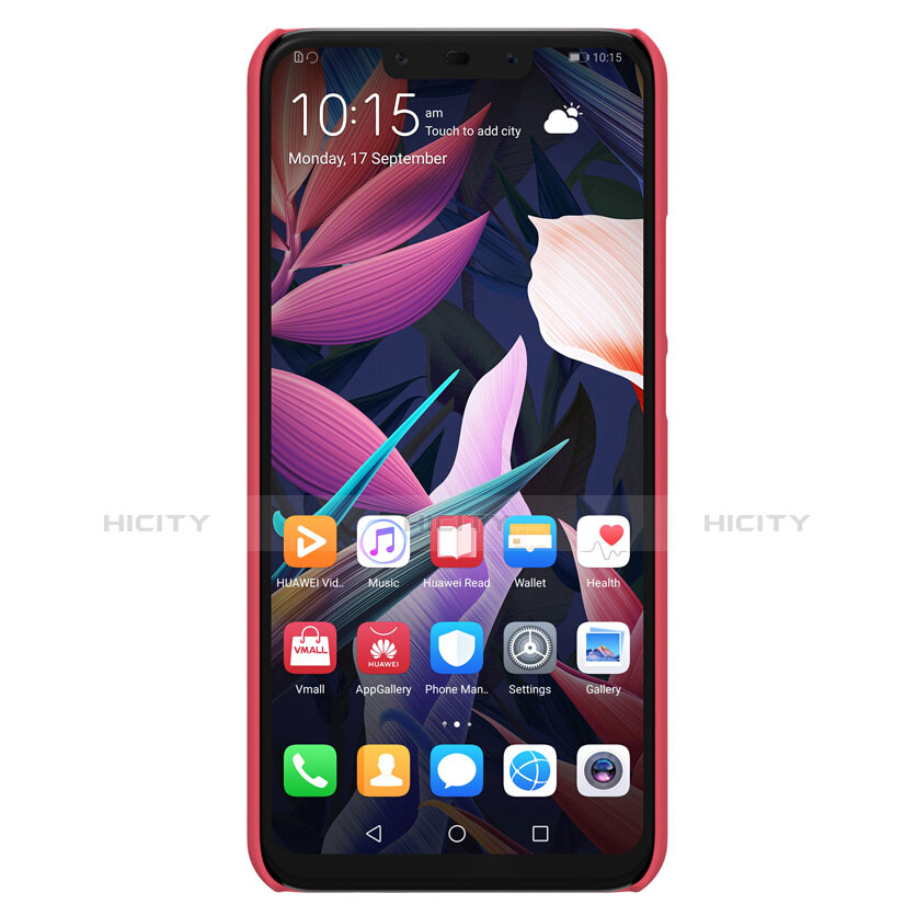 Housse Plastique Rigide Mat pour Huawei Mate 20 Lite Rouge Plus