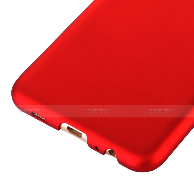 Housse Plastique Rigide Mat pour Samsung Galaxy C5 SM-C5000 Rouge Plus