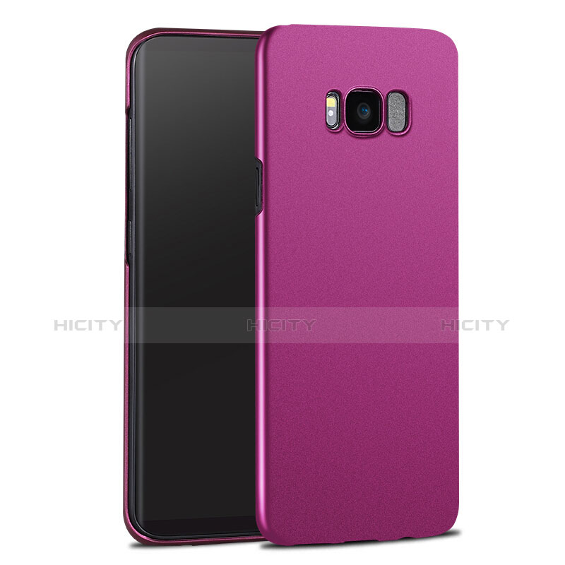 Housse Plastique Rigide Mat pour Samsung Galaxy S8 Violet Plus