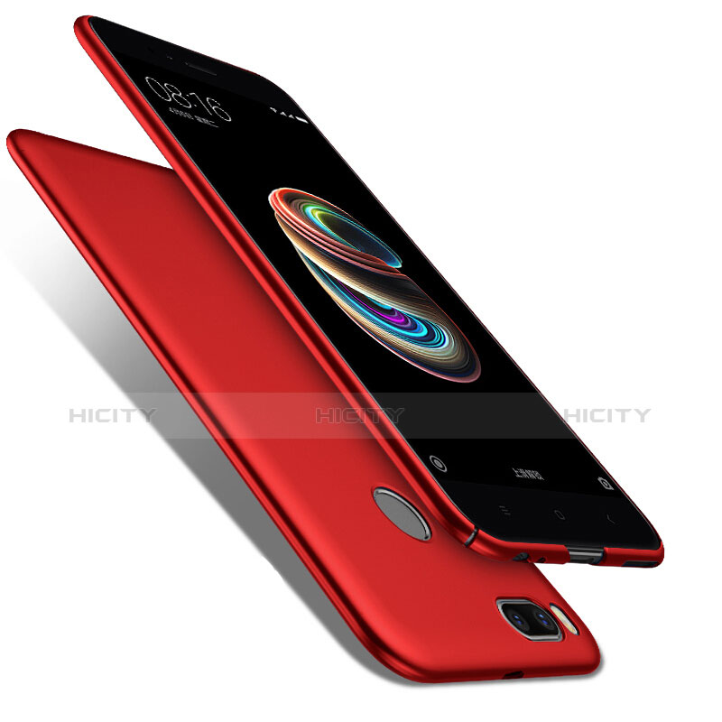 Housse Plastique Rigide Mat pour Xiaomi Mi 5X Rouge Plus