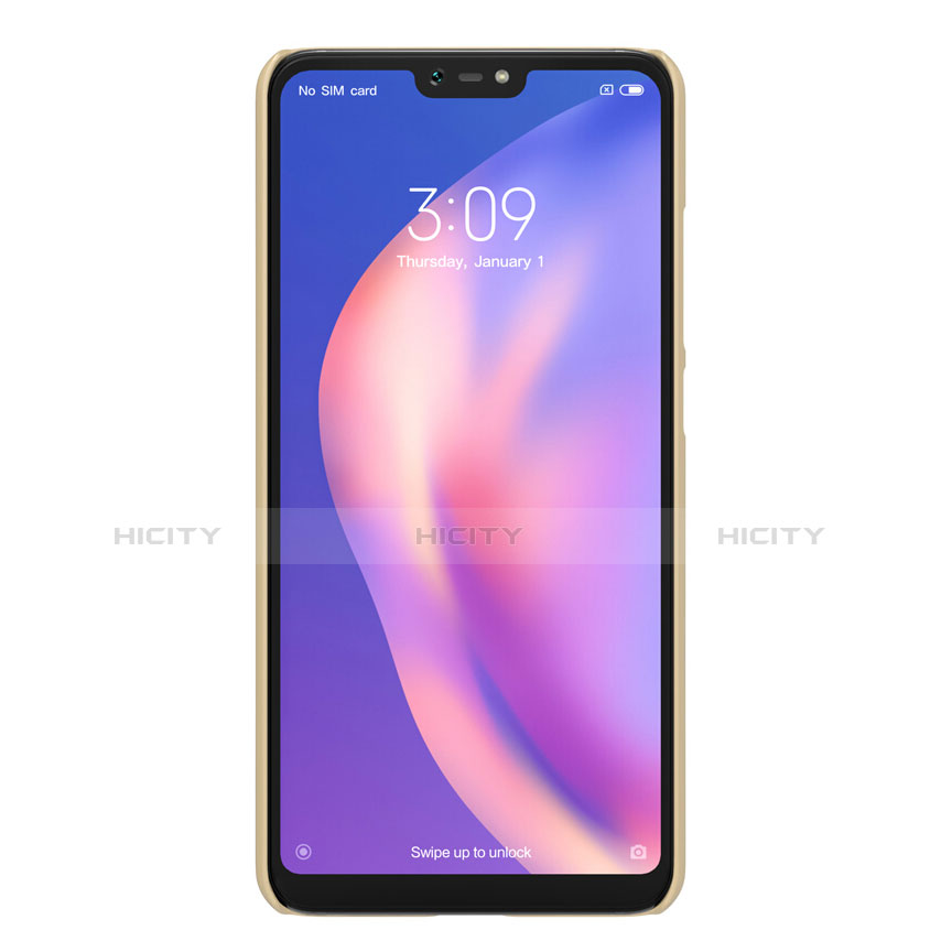 Housse Plastique Rigide Mat pour Xiaomi Mi 8 Lite Or Plus