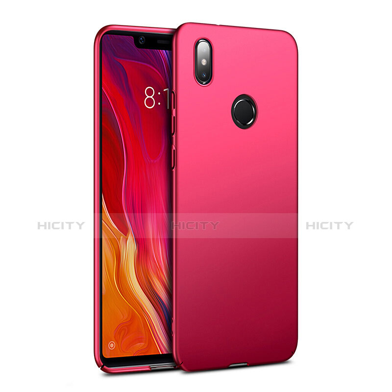 Housse Plastique Rigide Mat pour Xiaomi Mi 8 SE Rouge Plus