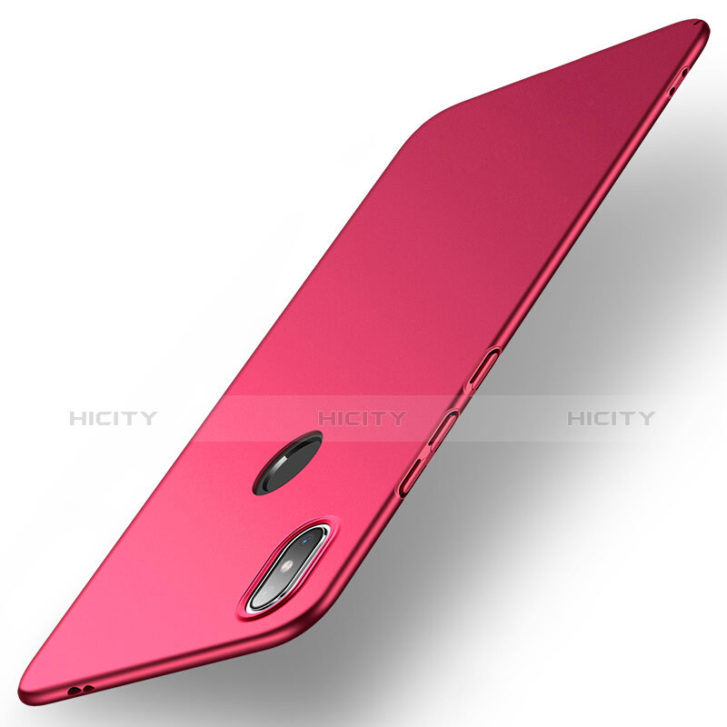 Housse Plastique Rigide Mat pour Xiaomi Mi 8 SE Rouge Plus