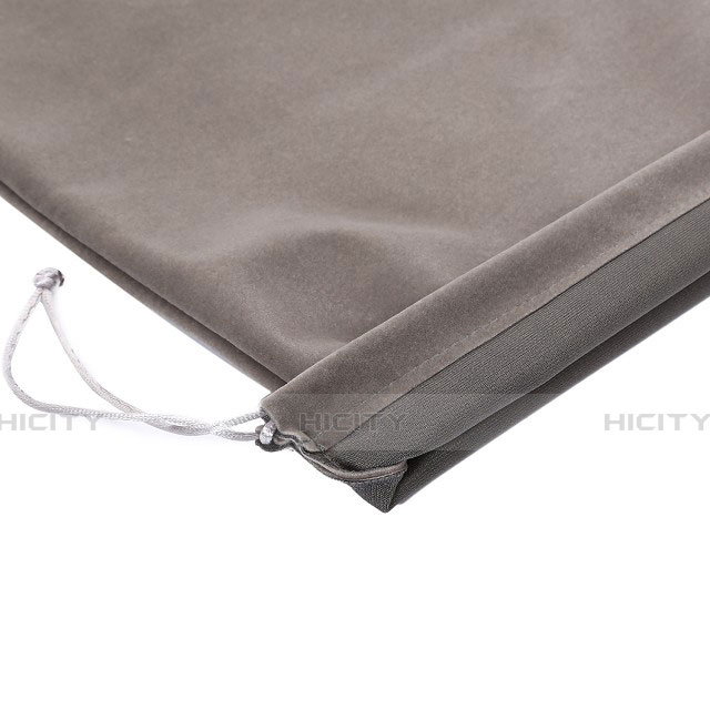 Housse Pochette Velour pour Apple iPad 3 Gris Plus