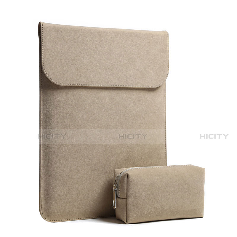 Housse Pochette Velour Tissu L02 pour Huawei Honor MagicBook 14 Or Plus