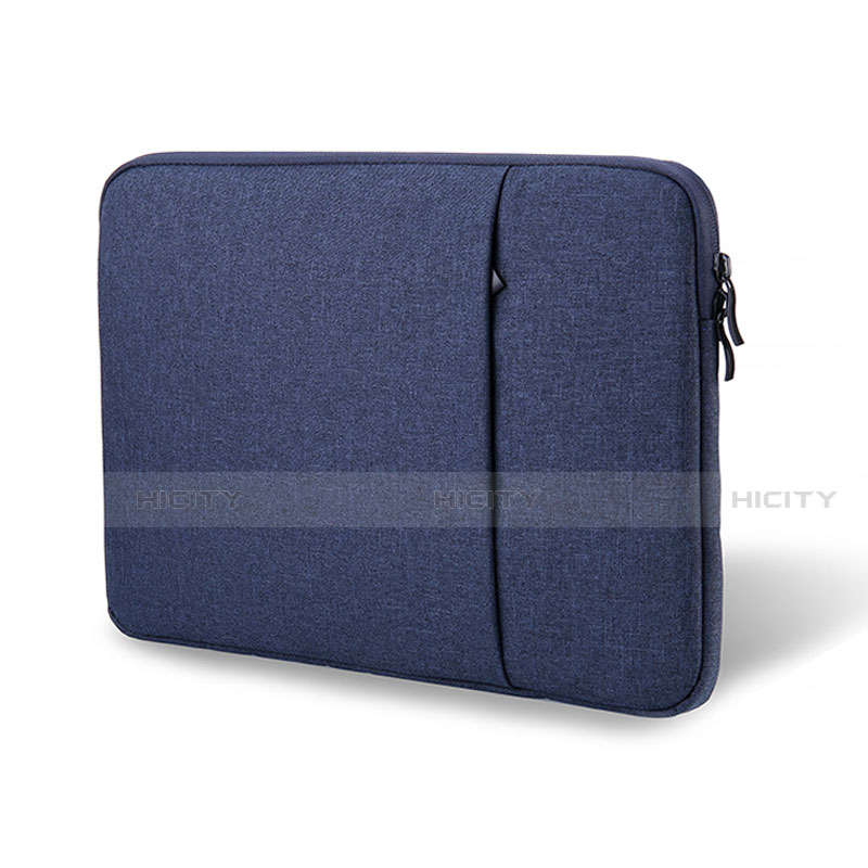 Housse Pochette Velour Tissu L04 pour Huawei Honor MagicBook 15 Plus