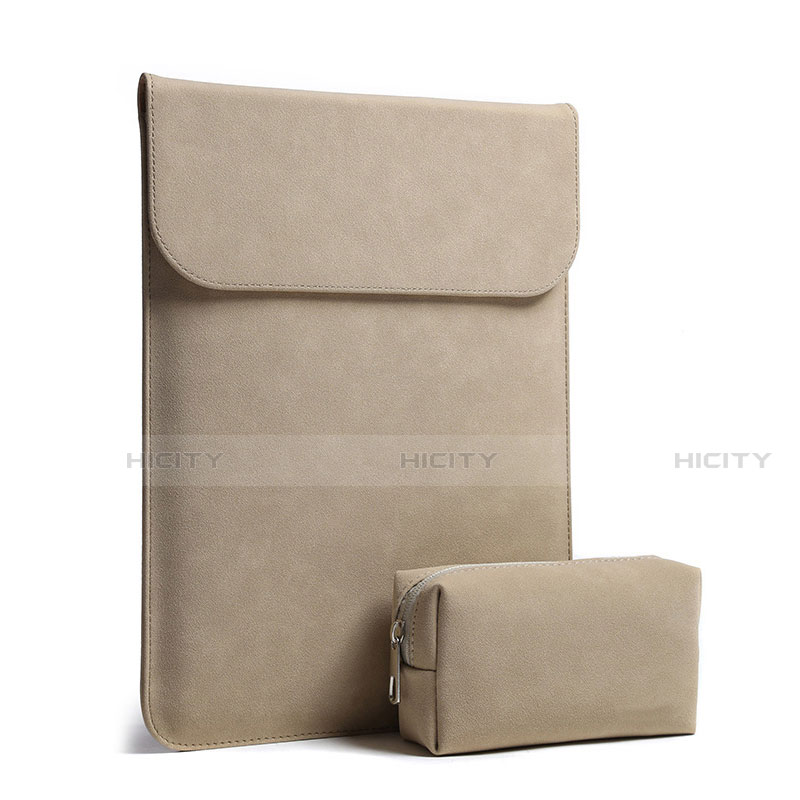 Housse Pochette Velour Tissu pour Apple MacBook 12 pouces Plus