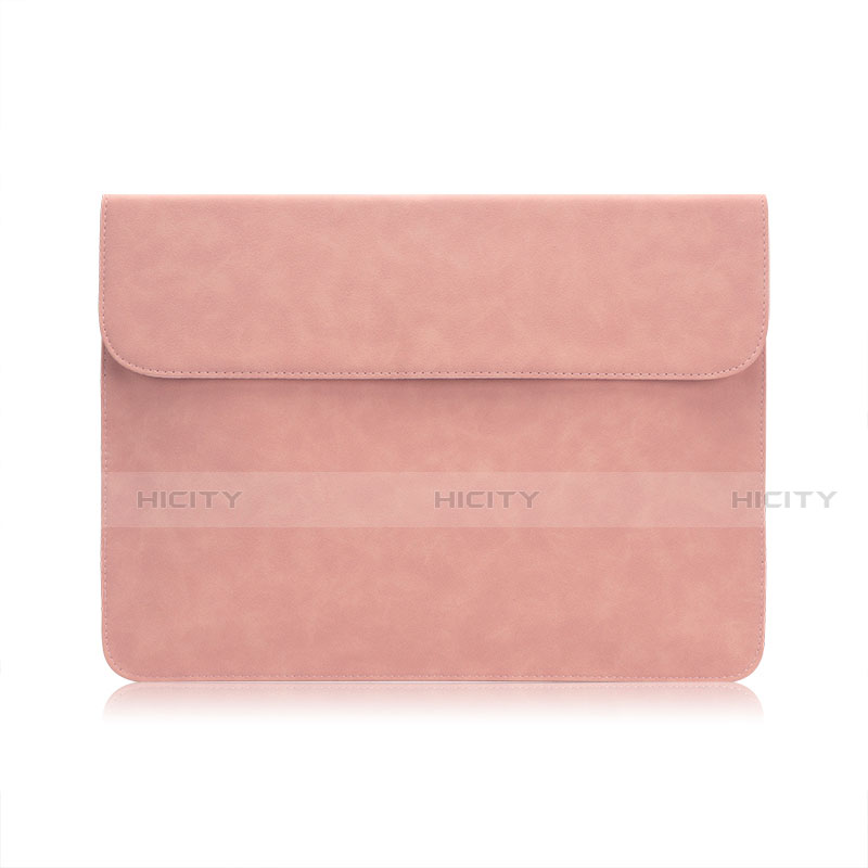 Housse Pochette Velour Tissu pour Huawei Honor MagicBook 15 Rose Plus