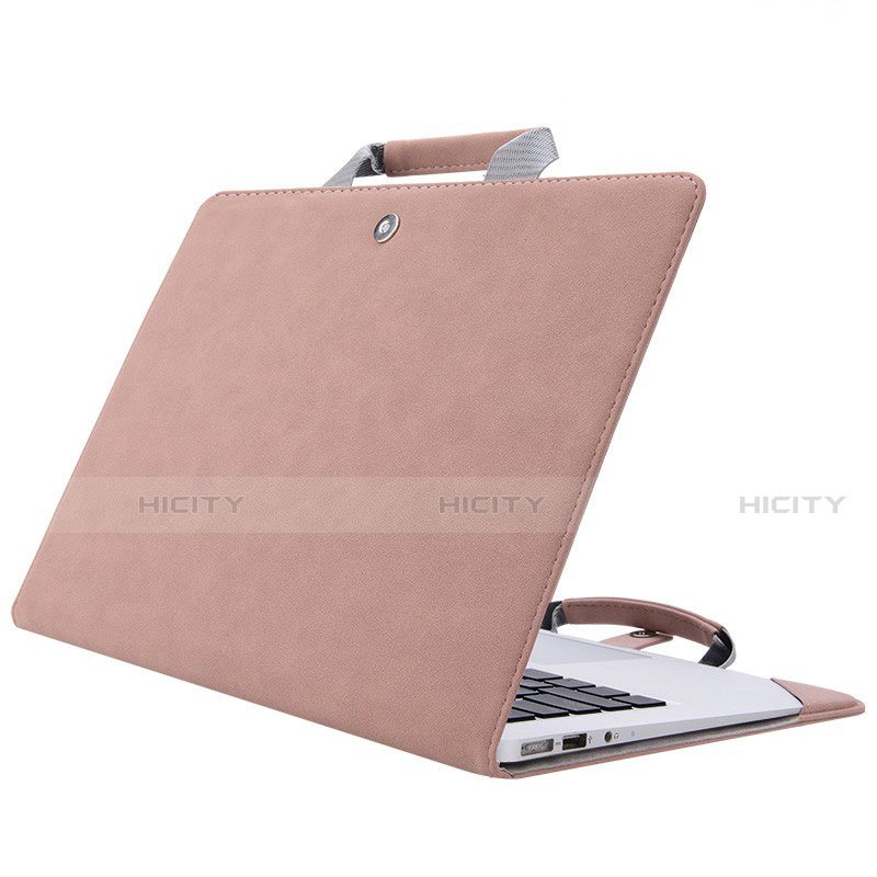 Housse Pochette Velour Tissu pour Huawei Matebook X Pro (2020) 13.9 Rose Plus