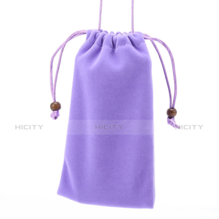 Housse Pochette Velour Universel Violet Plus