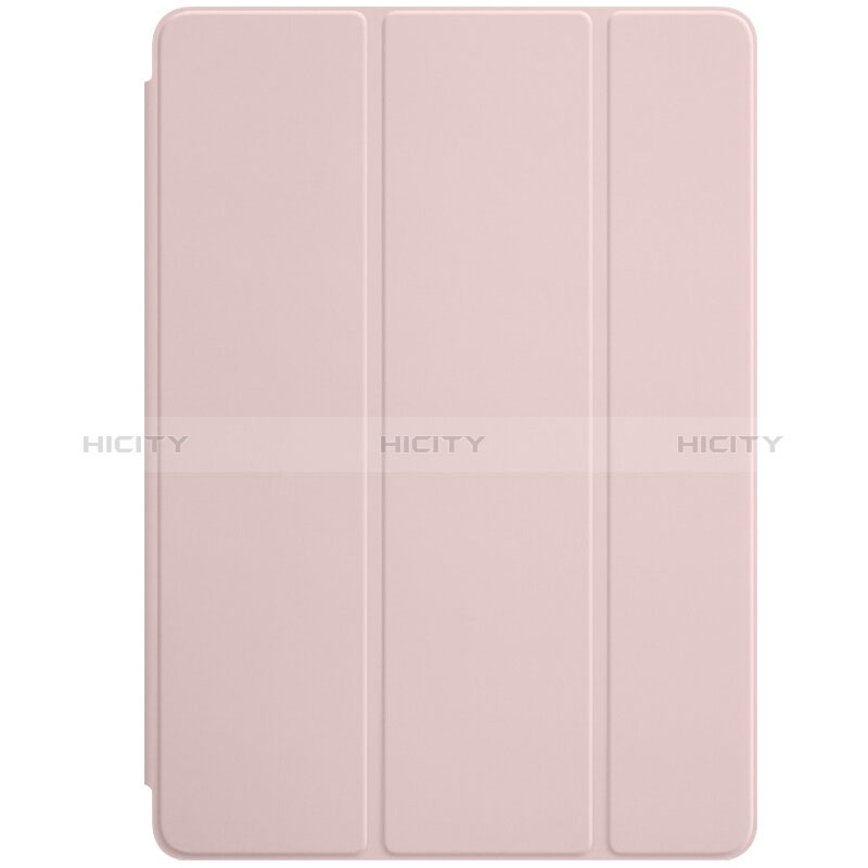 Housse Portefeuille Livre Cuir L01 pour Apple New iPad 9.7 (2018) Rose Plus